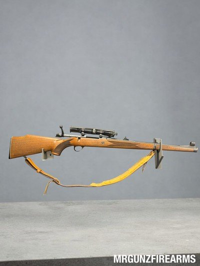 Sako AII .308 Win Bolt Action Rifle w/ Leupold Scope Mannlicher Stock - Image 1 of 7