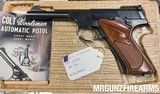 1969 Colt Woodsman 3rd Series Target Model .22 LR 6