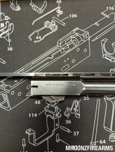 Browning Challenger Heavy Barrel .22 LR Factory Belgian Barrel Assembly Made in Belgium - Image 3 of 4