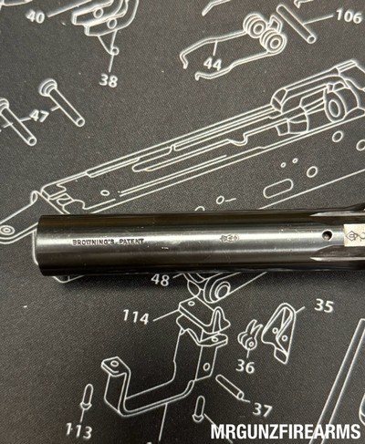 Browning Challenger Heavy Barrel .22 LR Factory Belgian Barrel Assembly Made in Belgium - Image 2 of 4