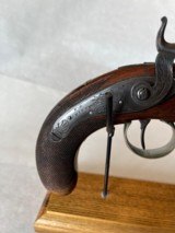 Pocket pistol. Made by gunsmith W.H.Smith in Rochester, NY. 25 or 30 cal. - 3 of 7