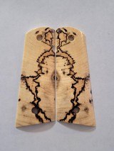 Highfiguregrips Spalted Tamarind Full Size 1911 Magwell grips - 1 of 1