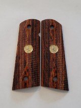 Highfiguregrips Full Size Cocobolo 1911 Magwell grips - 1 of 1