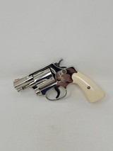 Smith & Wesson Model 36 Chiefs Special No Dash Revolver Nickel - 1 of 14