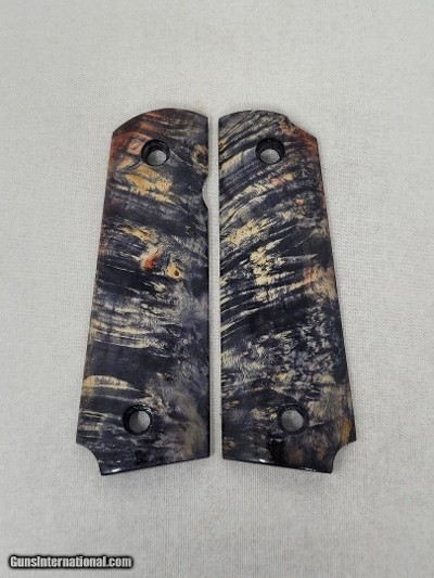 Highfiguregrips Box Elder Burl Browning 1911 22 380 grips
