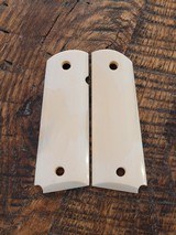 Highfiguregrips Pre Ban Elephant Ivory 1911 grips - 1 of 3