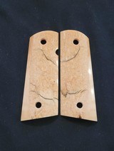 1911 Compact/Officer Fossilized Walrus Tusk grips