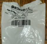 Checkered ambi walnut grips for High Standard military models (106, 107 and later) - 4 of 4