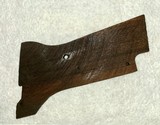 Checkered ambi walnut grips for High Standard military models (106, 107 and later) - 3 of 4