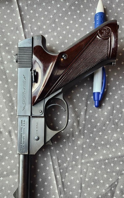 High Standard Sport King First Model (Lever-Name Series)