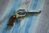 COLT SINGLE ACTION ARMY NICKEL PLATED .45 cal - 1 of 3