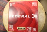 Federal Ammo 45 Auto 230gr FMJ (200)