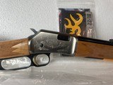 Browning BL-22 Grade 2 Nickel finish AAA Maple unfired in the original box - 1 of 11