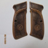 CZ 75 Series Walnut Grips & Screws - Item #CZ-01 - 2 of 3