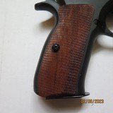 CZ 75 Series Brown Stained Ash Wood Grips & Screws - Item #CZ-16 - 1 of 3