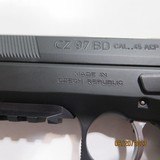 NEW CZ 97BD Full Size .45 ACP DA/SA with CGW Pro-Package and Picatinny Fore-Rail - 4 of 20