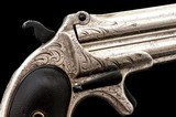 Engraved Remington Model 95 Over/Under Derringer .41 RF cal., - 7 of 11