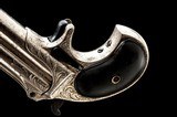 Engraved Remington Model 95 Over/Under Derringer .41 RF cal., - 11 of 11