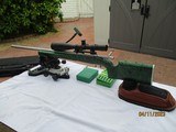 Remington 700 Custom Long-Range .260 caliber & Leopold Mark IV 8.5 X 25 Tactical scope - 3 of 13