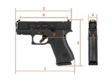 GLOCK 43X MOS 9MM 3.41