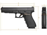 GLOCK G41 GEN 4 MOS COMPETITION 45 ACP 5.3