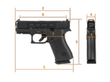 GLOCK G43X MOS 9MM 3.41
