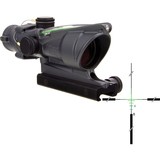 Trijicon 4x32 ACOG Dual-Illuminated Riflescope (Cerakote Sniper Gray, Green Crosshair) - 1 of 1