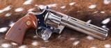 COLT PYTHON STAINLESS 357 MAGNUM 6