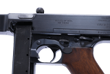 INDIANA NATIONAL GAURD COLT MODEL 1921 THOMPSON SUBMACHINE GUN, CLASS III/NFA C&R FULL TRANSFERABLE MACHINE GUN 45 ACP 10.5" BARREL - 3 of 8