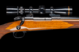 WINCHESTER MODEL 70 PRE-64 338 WIN MAG WITH A LEUPLOD VARI-X III 2.5-8X40 SCOPE CIRCA 1959 - 5 of 5