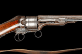 COLT PATTERSON REVOLVING PERCUSSION CARBINE "WAT CARTOUCHE" 32 23 3/8" BARREL - 3 of 5