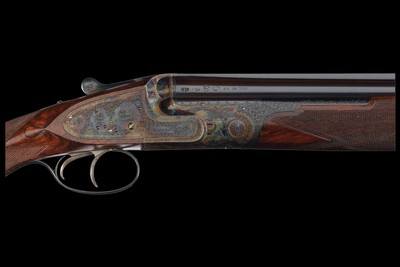 Boss 12 GA Sidelock O/U - Image 1 of 7