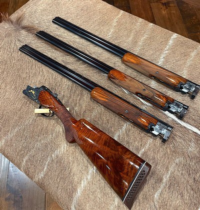 Browning Midas Superposed Shotgun 3 Barrel Set 20 GA and 28 GA - Image 6 of 13
