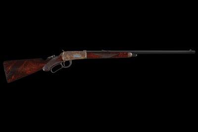 Winchester Deluxe Model 1894 Lever Action Rifle 30 WCF With Factory Letter - Image 3 of 5