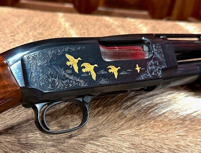Browning Model 12 Factory Engraved 20 GA - Image 3 of 9