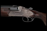 Factory Engraved Left Handed Johann Fanzoj Hand Detachable Sidelock Over/Under Combination 16ga/.222 Gun Two Barrel Set with Two Scopes - Image 2 of 5