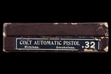 Excellent Pre-World War II Colt Model 1903 Pocket Hammerless Semi-Automatic Pistol with Box - Image 3 of 3