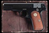 Excellent Pre-World War II Colt Model 1903 Pocket Hammerless Semi-Automatic Pistol with Box - Image 2 of 3