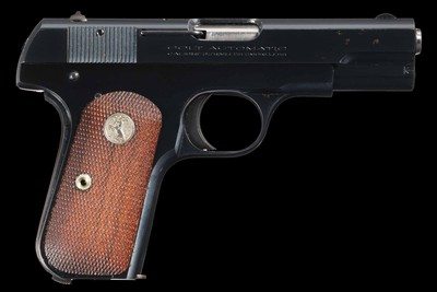 Excellent Pre-World War II Colt Model 1903 Pocket Hammerless Semi-Automatic Pistol with Box - Image 1 of 3
