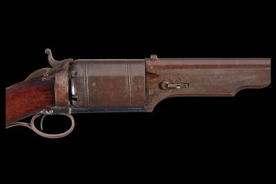 Colt Paterson Model 1839 Percussion Revolving 16ga, Pictured in 