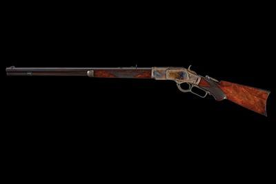 Winchester Deluxe Model 1873 Lever 32-20 - Image 4 of 6