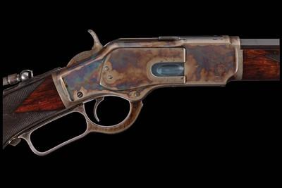 Winchester Deluxe Model 1873 Lever 32-20 - Image 1 of 6
