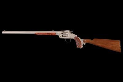 Smith & Wesson Model 320 Revolving Rifle with Shoulder Stock - Image 4 of 4