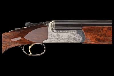 Perazzi 20 GA MX8 SC3 Factory Master Giuseppe Zacchi Signed and Game Scene Engraved - Image 1 of 5