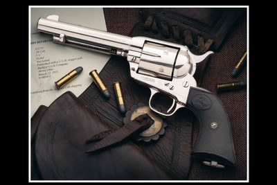 Colt Single Action Army Exceptional Special Order Pre-World War II .38 - Image 3 of 3