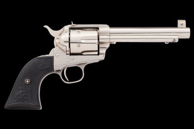 Black Powder Colt Single Action Army Flattop Target .32 S&W Revolver with Holster - Image 1 of 6