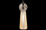 Finest Known Documented Early Production Three Digit Serial Number 164 New York Engraved, Nickel and Gold Colt Model 1871-72 Open Top Revolver - Image 6 of 7