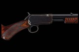 Winchester Deluxe Model 1890 Slide Action Rifle with Unusual Cheekpiece Deluxe Stock