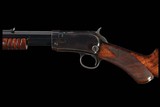 Winchester Deluxe Model 1890 Slide Action Rifle with Unusual Cheekpiece Deluxe Stock - Image 2 of 5