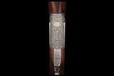 James Purdey & Sons Single Barrel Trap Shotgun with Case, Scarce Factory Casbard Engraved - Image 5 of 8